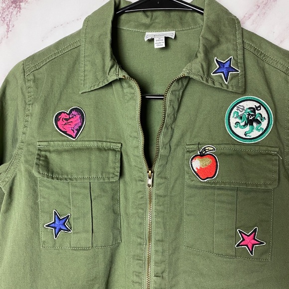 Disney Descendants D-signed utilitarian cargo kids girls size 12 olive green - Picture 6 of 14